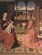 Dieric Bouts Saint Luke Drawing the Virgin and Child China oil painting reproduction